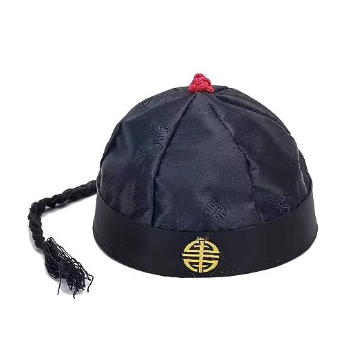 amangul Chinesische Dynastien Satins Chinesischer Tangsuit Für Party Chinesische Traditionelle Hochzeitsoortealhut Halloween Kostüme von amangul