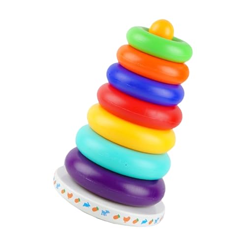 amangul Früheres Lernen Stapelspielzeug Mit Farbenfrohen Plastikringen Für Feinmotorik Und Farbliche Kognitive Verbesserung Für Erziehungsspielzeug Für Kleinkinder amangul Früheres Lernen Stapelspielzeug Mit Farbenfrohen Plastikringen Für Feinmotorik Und Farbliche Kognitive Verbesserung Für Erziehungsspielzeug Für Kleinkinder von amangul