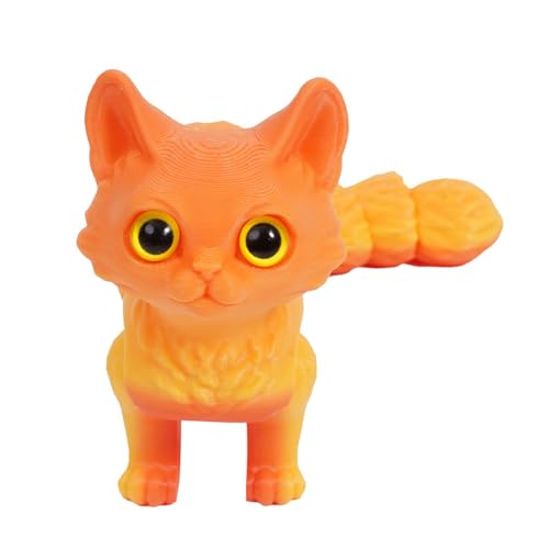 amangul Gedruckte Artikulierte Kätzchenspielzeugmodell Figur Mit Beweglicher Gelenkschwanz Cartoon Design Sicheres Figurenspielzeug Für Kinder Schenken Katzen Modell Figur Spielzeug amangul Gedruckte Artikulierte Kätzchenspielzeugmodell Figur Mit Beweglicher Gelenkschwanz Cartoon Design Sicheres Figurenspielzeug Für Kinder Schenken Katzen Modell Figur Spielzeug von amangul