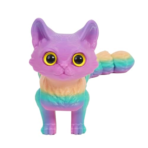 amangul Gedruckte Artikulierte Kätzchenspielzeugmodell Figur Mit Beweglicher Gelenkschwanz Cartoon Design Sicheres Figurenspielzeug Für Kinder Schenken Katzen Modell Figur Spielzeug amangul Gedruckte Artikulierte Kätzchenspielzeugmodell Figur Mit Beweglicher Gelenkschwanz Cartoon Design Sicheres Figurenspielzeug Für Kinder Schenken Katzen Modell Figur Spielzeug von amangul