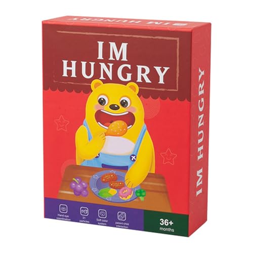 amangul Holzbär Fütterung Tun Um Brettspiel Spielzeug Für Kleinkind Kognitive Fähigkeiten Aufbauen Eltern Kinder Lernaktivität Spielzeug Eltern Kinder Rollenspiele Rollenspiele Pädagogik von amangul