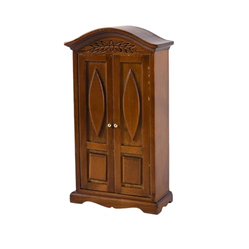 amangul Miniatur Antike Holzgarderobe Für 1/12 Skala Dollhouses Accessoires Doppel Türschrank Schlafzimmer Szene Display Requisiten Dollhouses Accessoires amangul Miniatur Antike Holzgarderobe Für 1/12 Skala Dollhouses Accessoires Doppel Türschrank Schlafzimmer Szene Display Requisiten Dollhouses Accessoires von amangul