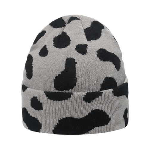 amangul Unisex Gotische Kuhmuster Gehäkelt Hip Hop Für Frauen Männer Bild Requisiten Halloween Party von amangul