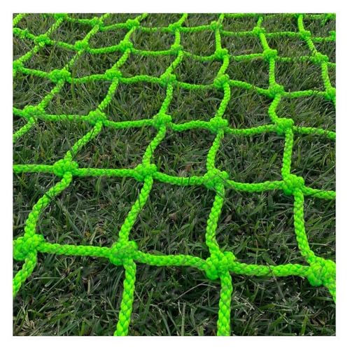 amhea Kindersicherheitsnetz, Balkon Fensterdeck Treppenschutzzaun Zaunnetz, Nylon Geflochtenes Seilnetz, Kletternetz für Gartenpflanzen (Color : 10mm-8cm, Size : 1X3m/3.3X9.8ft) von amhea