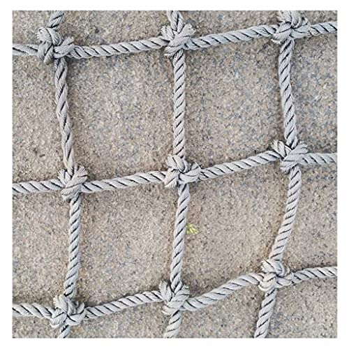 amhea Schutznetz Sicherheitsnetz Nylon Ladungs Seilnetz Farbe Dekoratives Seilnetz, Kinder Fallschutznetz, Treppen Schutznetz, Sicherheitsnetz, Outdoor (Color : 10mm*10cm, Size : 1X3m/3.3X9.8ft) von amhea