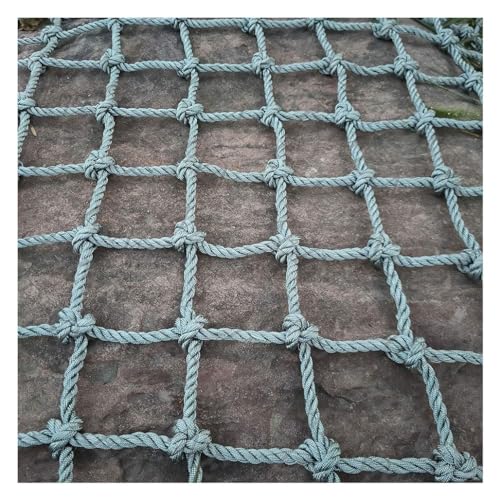 amhea Schutznetz Sicherheitsnetz Nylon Ladungs Seilnetz Farbe Dekoratives Seilnetz, Kinder Fallschutznetz, Treppen Schutznetz, Sicherheitsnetz, Outdoor (Color : 10mm*10cm, Size : 1X3m/3.3X9.8ft) von amhea