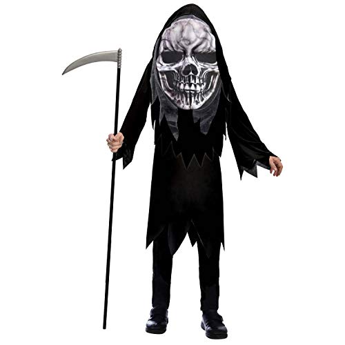 (9907122) Grim Reaper Big Head Costume (Age 6-8 Years) von amscan