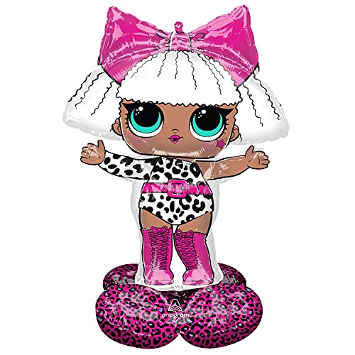 (Fix 1/1) Airloonz: LOL Doll Glam Diva Foil Balloon P70 (35"/88cmx 47"/119cm) von amscan