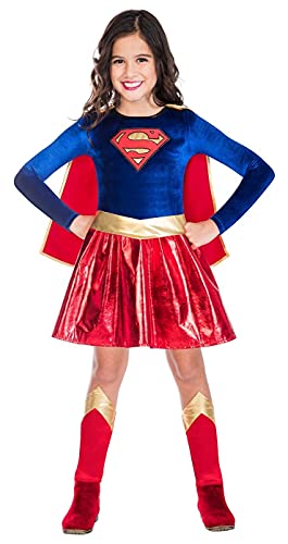 (PKT) (9908391) Child Girls Super Girl Costume (6-8 years) von amscan