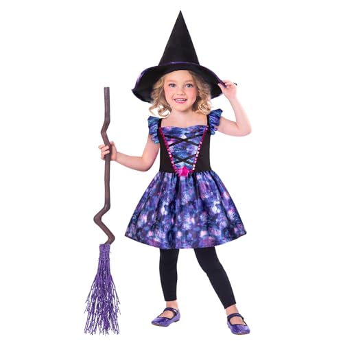 (PKT) (9908569) Child Girls Mythical Witch - Recycled Costume (3-4yr) von amscan