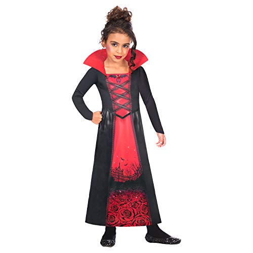 (PKT) (9908593) Child Girls Rose Vampiress - Recycled Costume (3-4yr) von amscan