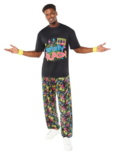 (PKT) (9910391) Adult Mens 80's Party Costume (Large) von amscan