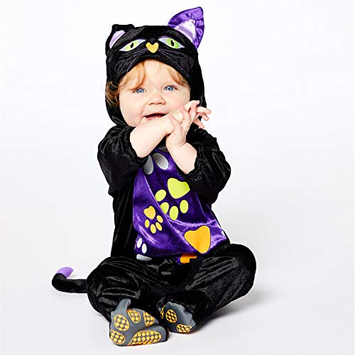 (PKT) (PDBCAT18) Child Girls Lil' Kitty Cutie Cat Costume (6-12m) von amscan