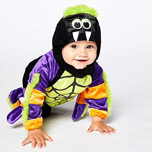 (PKT) (PDBSP06) Child Boys Little Spooky Spider Costume (2-3yr) von amscan
