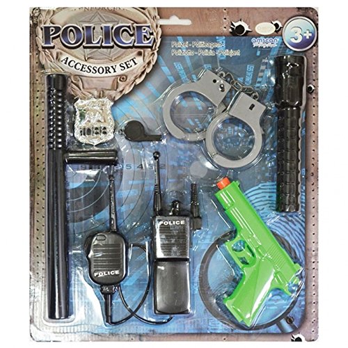 (PKT++) (Fix 0/1) Child Police Accessory Set von amscan