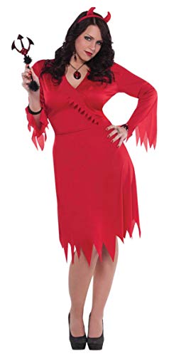 (PKT) (997514) Adult Ladies Red Hot Devil Costume (Extra Large) von amscan