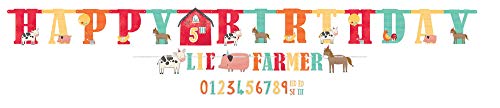 LTR BNR JMB AAA BARNYARD BDAY von amscan