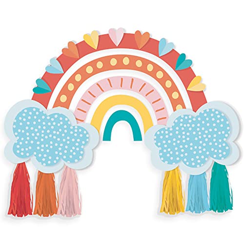 Amscan 244071 - Regenbogen-Dekoration, Größe 41,9 x 68,5 cm, Wand-Dekoration aus Papier, Rainbow, Wolke, Kinder-Geburtstag, Motto-Party, Geschenk Amscan 244071 - Regenbogen-Dekoration, Größe 41,9 x 68,5 cm, Wand-Dekoration aus Papier, Rainbow, Wolke, Kinder-Geburtstag, Motto-Party, Geschenk von amscan