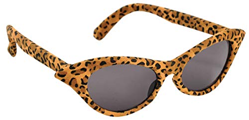 Amscan 250081-55 - Spaß-Brille Vintage Gepard getönt Plastik / Textil 15,3 x 4 cm, Accessoire Amscan 250081-55 - Spaß-Brille Vintage Gepard getönt Plastik / Textil 15,3 x 4 cm, Accessoire von amscan