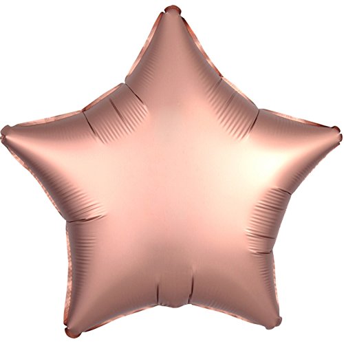 SD-S: Satin Rose Copper Star von amscan