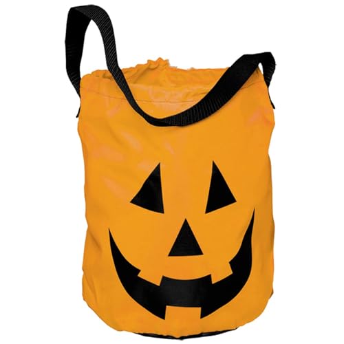 Amscan 370152-55 - Tragetasche Kürbis, Textiltasche, Größe 30 x 25 cm, Süßigkeiten Beutel, Party, Halloween, Orange Amscan 370152-55 - Tragetasche Kürbis, Textiltasche, Größe 30 x 25 cm, Süßigkeiten Beutel, Party, Halloween, Orange von amscan