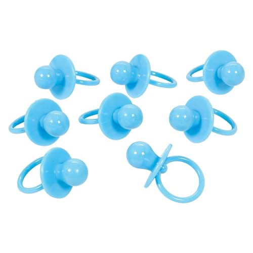 Amscan 380103 3,5 x 6 cm blau Schnuller Charme Amscan 380103 3,5 x 6 cm blau Schnuller Charme von amscan