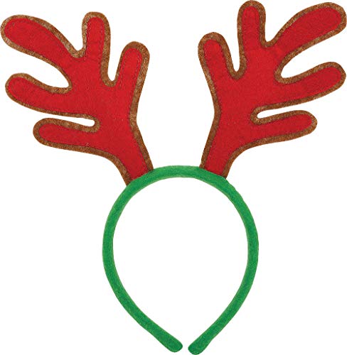 Amscan 395004 - Haarreif Rentier, 30 cm, aus Filz, Geweih, Hirsch, Reh, Karneval, Fasching, Weihnachten, Advent, Heilig Abend, Nikolaus Amscan 395004 - Haarreif Rentier, 30 cm, aus Filz, Geweih, Hirsch, Reh, Karneval, Fasching, Weihnachten, Advent, Heilig Abend, Nikolaus von amscan