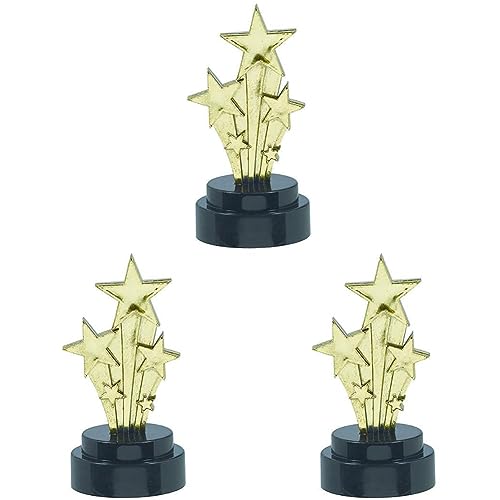 Amscan 397891 - Pokale Hollywood, 6 Stück, Trophäe (Packung mit 3) von amscan