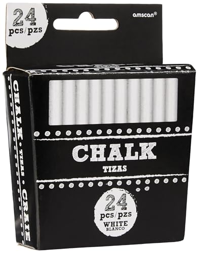 Adult 1 Pack Wedding Signs White Chalk von amscan