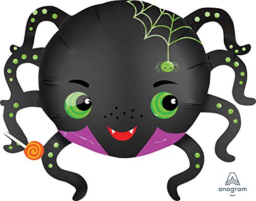 Amscan 3998501 - Folienballon Spinne, Dekoration, Heliumballon, Ballon, Party, Halloween Amscan 3998501 - Folienballon Spinne, Dekoration, Heliumballon, Ballon, Party, Halloween von amscan