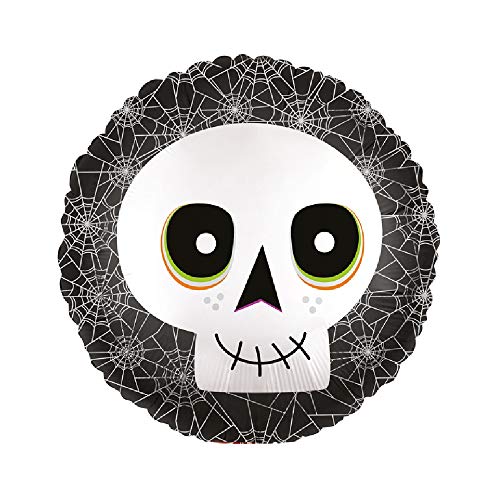 Amscan 3999001 - Folienballon Totenkopf, Dekoration, Heliumballon, Party, Halloween Amscan 3999001 - Folienballon Totenkopf, Dekoration, Heliumballon, Party, Halloween von amscan