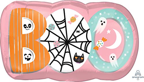 Amscan 4006501 - Folienballon Halloween Boo, Dekoration, Heliumballon, Ballon, Party Amscan 4006501 - Folienballon Halloween Boo, Dekoration, Heliumballon, Ballon, Party von amscan