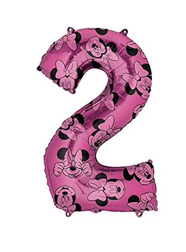 Amscan 4013701 Party Mid Size MinnieMouse Forever 2, Mehrfarbig, Taille Unique von amscan