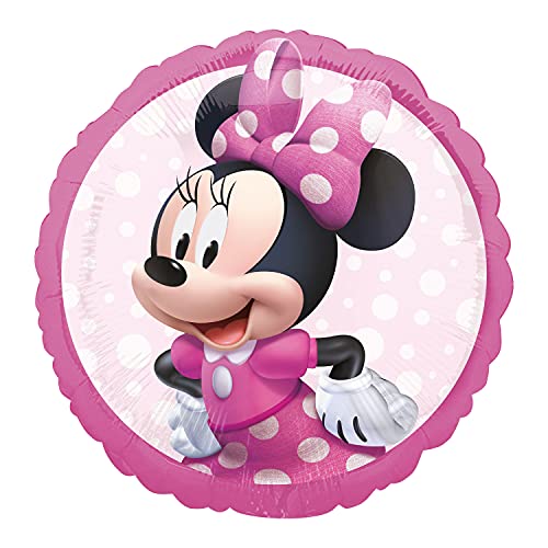 Amscan Anagram 4070401 - Disney Minnie Mouse Runder Folienballon - 45,7 cm von amscan