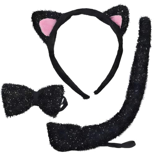 Amscan 841017-55 - Kostümset Katze für Kinder, Haarreif, Fliege, Katzenschwanz, Tier, Kinderkostüm Amscan 841017-55 - Kostümset Katze für Kinder, Haarreif, Fliege, Katzenschwanz, Tier, Kinderkostüm von amscan
