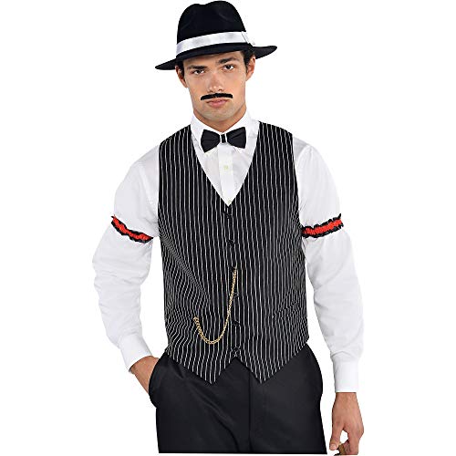 (LL) (844055-55) Adult Mens Roaring 20s Gangster Vest (LL) (844055-55) Adult Mens Roaring 20s Gangster Vest von amscan