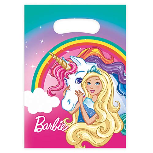 Amscan 9902528 - Partytüten Barbie, 8 Stück, 23,5 x 16,5 cm, Mitgebsel, Kindergeburtstag Amscan 9902528 - Partytüten Barbie, 8 Stück, 23,5 x 16,5 cm, Mitgebsel, Kindergeburtstag von amscan