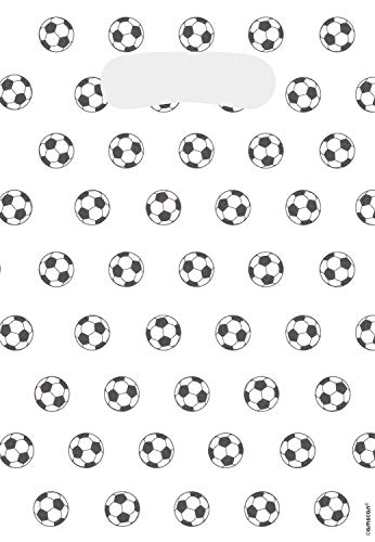 Amscan 9903022 - Partytüten Fußball, 8 Stück, 23 x 16,5 cm, Mitgebsel, Kindergeburtstag von amscan