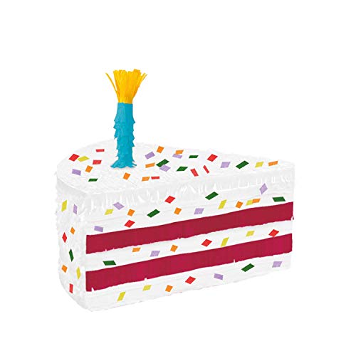 Amscan 9904357 - Pinata My Birthday Party, Größe 46,8 x 31,5 x 21,6 cm, aus Papier, befüllbar mit kleinen Geschenken oder Süßigkeiten, Kindergeburtstag, Mottoparty von amscan