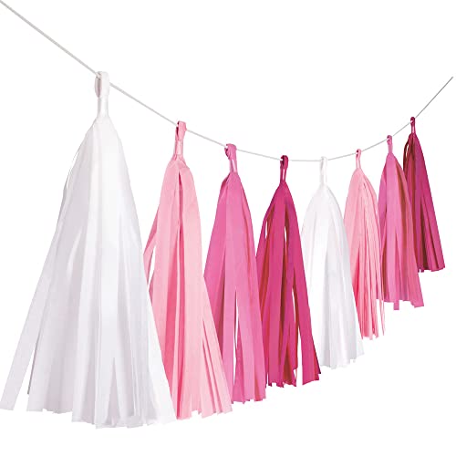 Amscan 9904611 - Fransengirlande Hot Pink, Länge 3 m, Hängedekoration, Geburtstag, Mottoparty, Karneval Amscan 9904611 - Fransengirlande Hot Pink, Länge 3 m, Hängedekoration, Geburtstag, Mottoparty, Karneval von amscan