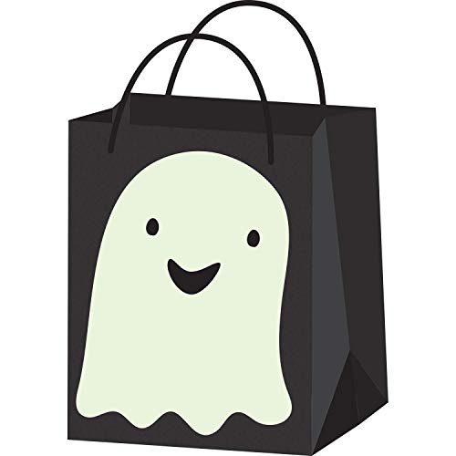 Amscan 9907452 - Süßigkeitentasche Geist Halloween, Papier, Tüte, Tragetasche, Geschenktasche, Halloween Amscan 9907452 - Süßigkeitentasche Geist Halloween, Papier, Tüte, Tragetasche, Geschenktasche, Halloween von amscan