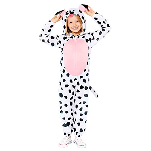 Amscan 9908788 Hund Kostüm, rosa/schwarz/weiß, Standard von amscan