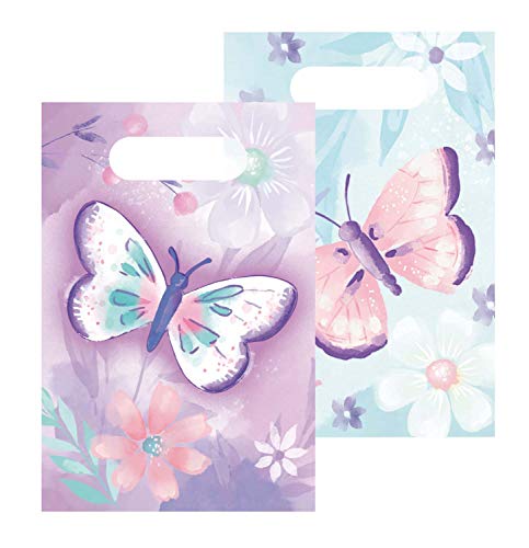 Amscan 9909725 - Partytüten Flutter, 8 Stück, Papier, 23,2 x 16,3 cm, Mitgebsel, Kindergeburtstag Amscan 9909725 - Partytüten Flutter, 8 Stück, Papier, 23,2 x 16,3 cm, Mitgebsel, Kindergeburtstag von amscan