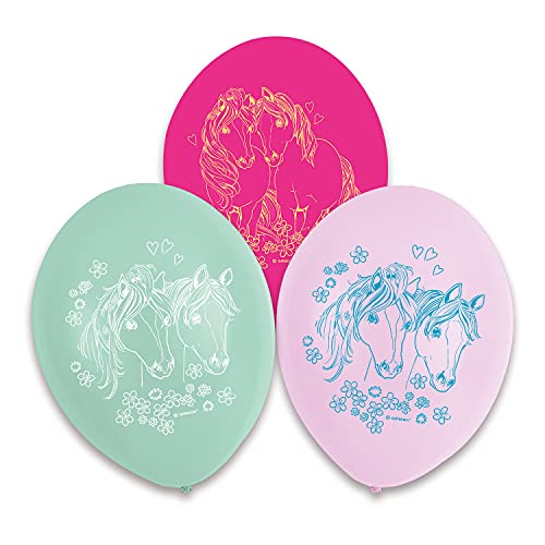 Amscan 9911595 - Latexballons Pretty Pony, 6 Stück, Größe circa 22,8 cm, Luftballons mit Motiven, Dekoration, Kinder-Geburtstag, Karneval, Motto-Party Amscan 9911595 - Latexballons Pretty Pony, 6 Stück, Größe circa 22,8 cm, Luftballons mit Motiven, Dekoration, Kinder-Geburtstag, Karneval, Motto-Party von amscan