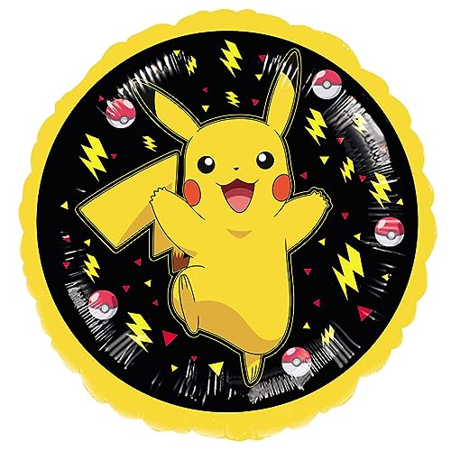 Amscan 9917385 Offizielles Pokémon Pikachu Geburtstag, groß Amscan 9917385 Offizielles Pokémon Pikachu Geburtstag, groß von amscan