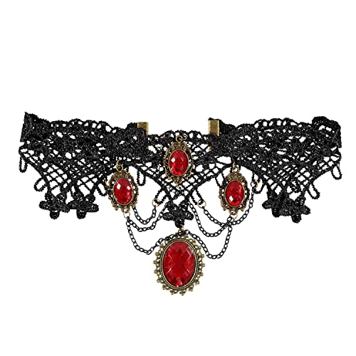 Amscan 9918102 Gothic Choker Halloween Karneval Fancy Dress Accessory von amscan