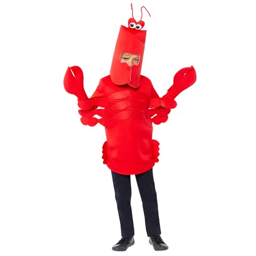 Amscan 9918533 - Unisex World Book Day Red Lobster Kids Fancy Dress Costume Age: 8-10yrs Amscan 9918533 - Unisex World Book Day Red Lobster Kids Fancy Dress Costume Age: 8-10yrs von amscan