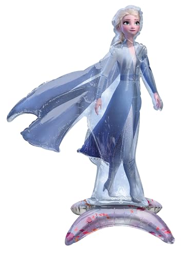 Amscan Anagram 4256611 – Disney Frozen 2 Elsa Jumbo Folien-Sitzer-Ballon, 63 cm Amscan Anagram 4256611 – Disney Frozen 2 Elsa Jumbo Folien-Sitzer-Ballon, 63 cm von amscan