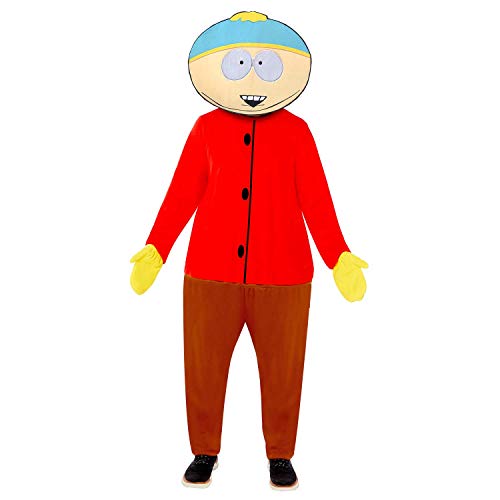 Amscan - Erwachsenenkostüm Cartman aus South Park, Fleece-Jumpsuit mit angenähten Fäustlingen, Maske, Serie, Motto-Party, Karneval, Fasching Amscan - Erwachsenenkostüm Cartman aus South Park, Fleece-Jumpsuit mit angenähten Fäustlingen, Maske, Serie, Motto-Party, Karneval, Fasching von amscan