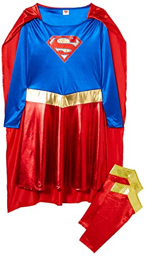 Amscan - Erwachsenenkostüm Supergirl, Kleid, Umhang, Beinstulpen, Superheldin, DC Super Heroes, Motto-Party, Karneval Amscan - Erwachsenenkostüm Supergirl, Kleid, Umhang, Beinstulpen, Superheldin, DC Super Heroes, Motto-Party, Karneval von amscan